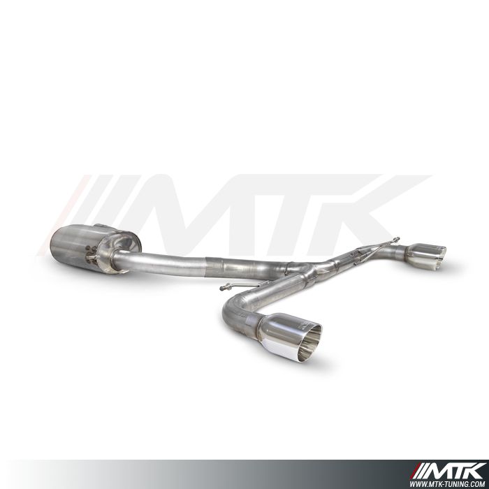 Catback Predator avec silencieux intemediaire Volkswagen Golf Mk6 Gti 2.0 Tsi & Edition 35